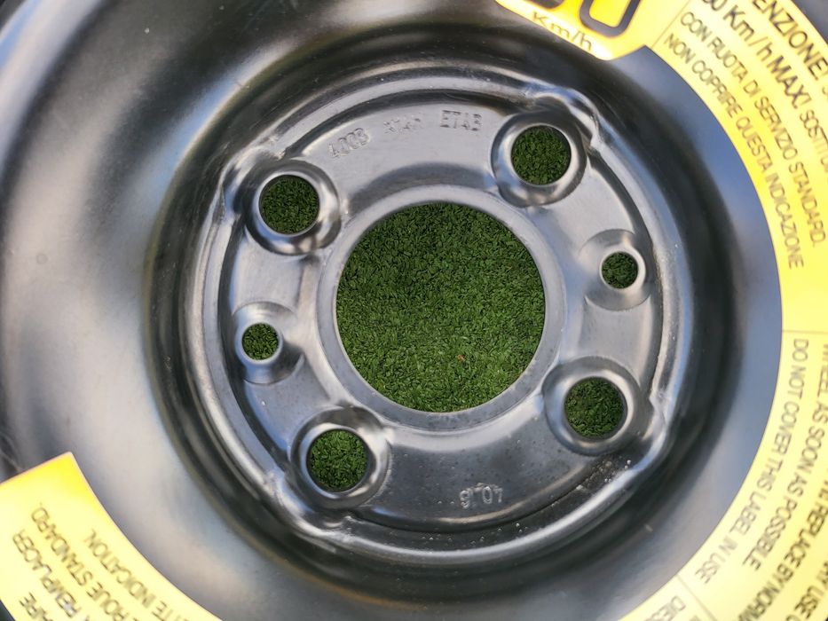 Резервна гума ,патерица 14 4х98 Фият 500 ,Fiat 500