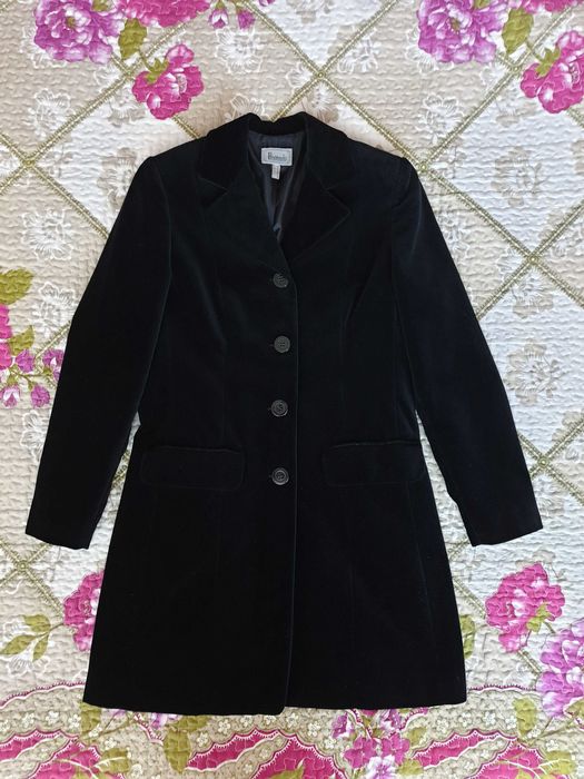 Pardesiu sacou catifea bumbac Harrods Massimo Dutti Zara