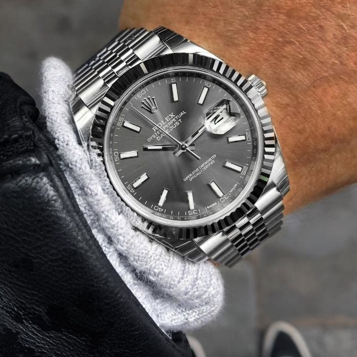 Rolex DateJust Grey