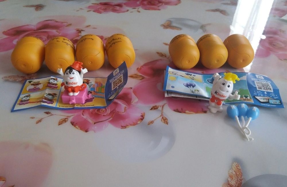 Продам игрушки штучно, с вкладышами или без , почти все из капсул.