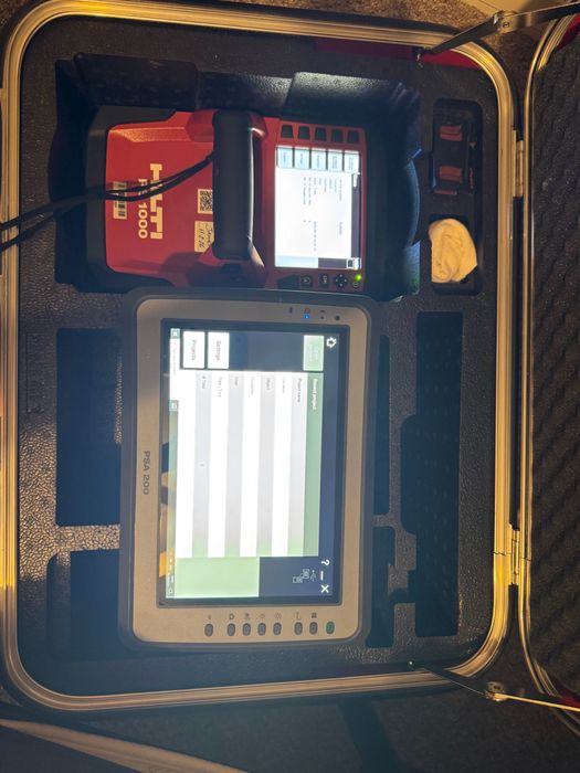 hilti ps1000 ferroscan scanner beton detectare armătură + psa200