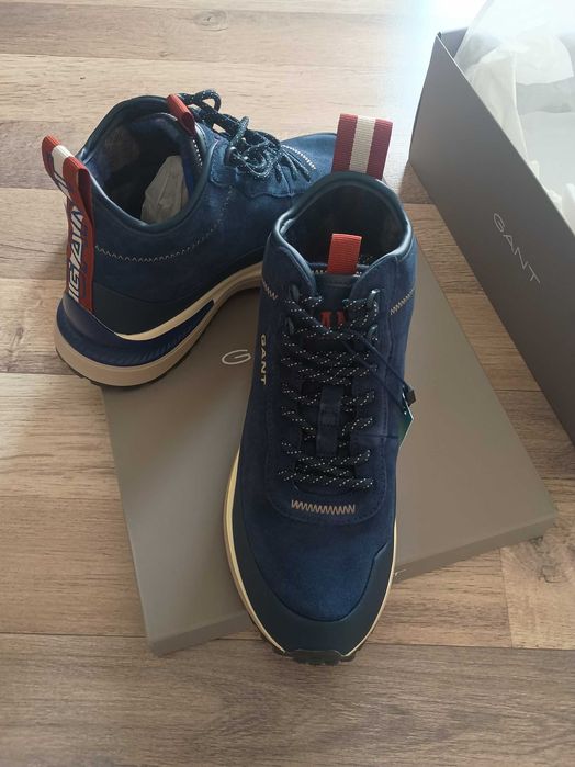 Ghete bărbați Gant piele întoarsă, originali 100%