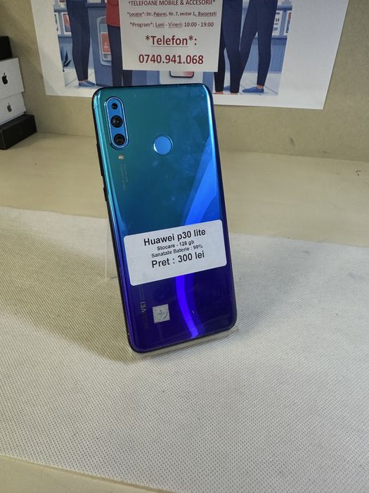 Huawei p30 lite / 128 gb / Garantie / LA REDUCERE