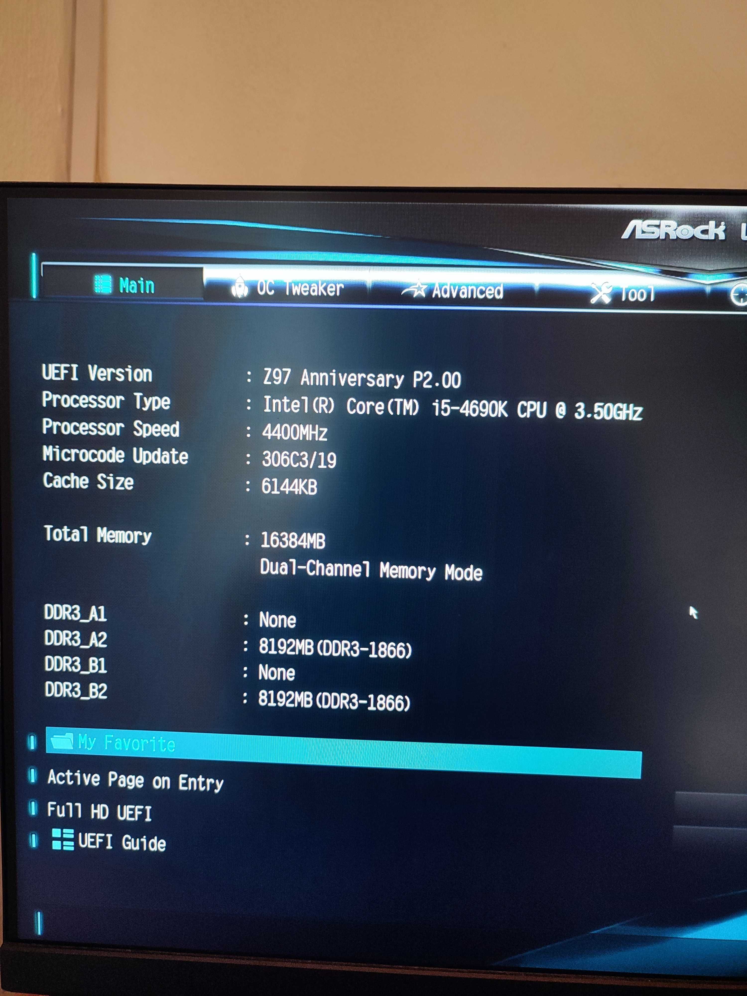 Комбо компютърни части - Дънна платка Z97 , i5 4690k , 16GB RAM