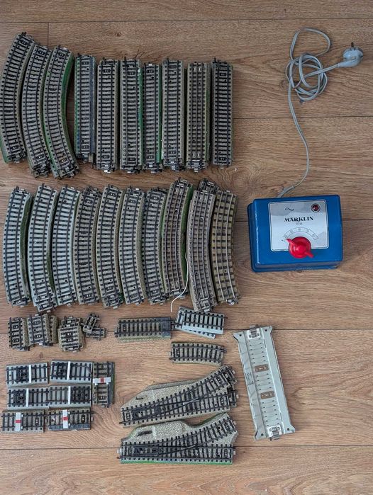 Vand Accesorii Marklin macaz, sine, Transformator  etc