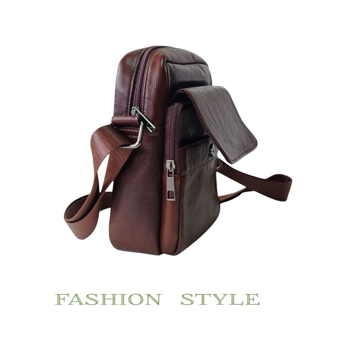 Мъжка чанта от естествена кожа