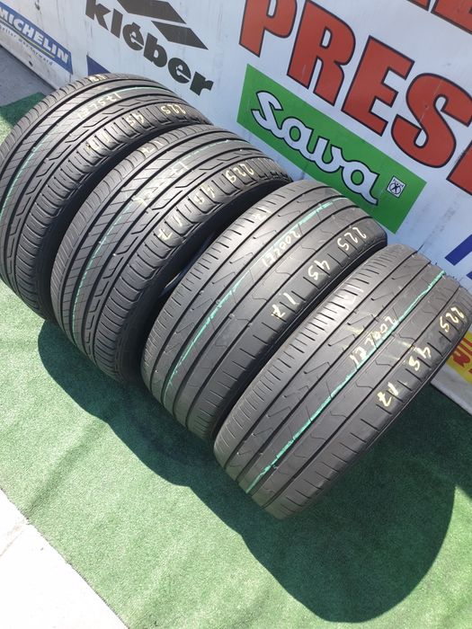 225.45.17 2x Bridgestone 2x Hankook