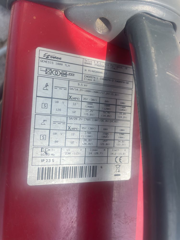 Заваръчен апарат Selco Genesis 1800 TLH