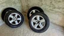 Jante R16 cu anvelope de vara  215/65/R16