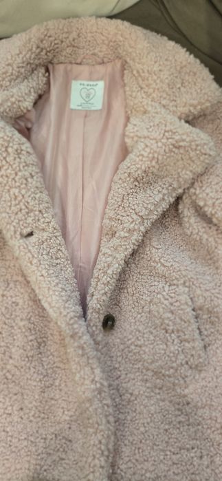 Детско палто розово 140см.