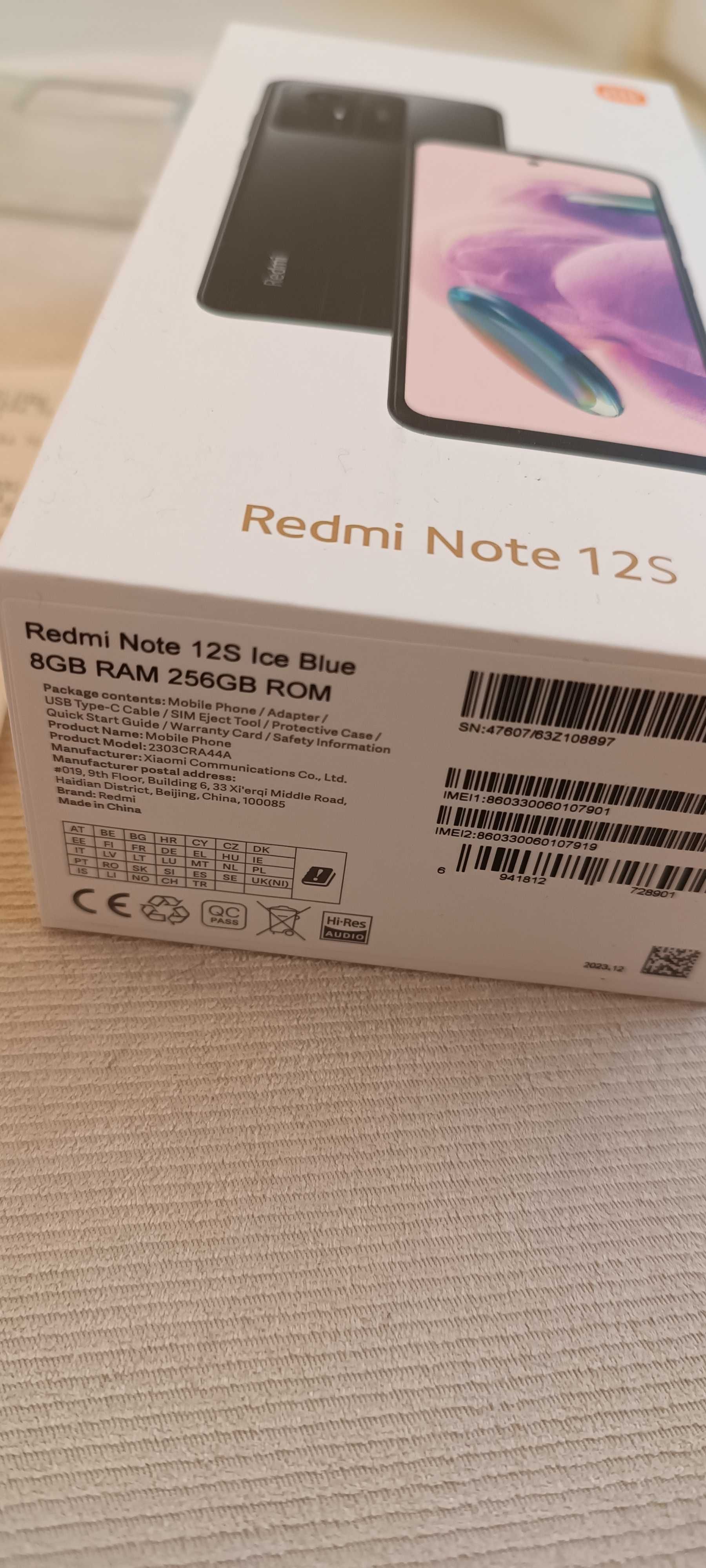Xiaomi note 12 s