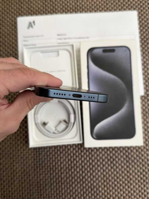 128!ЛИЗИНГ*49лв/м iPhone 15 pro *Blue Titanium айфон 15 про