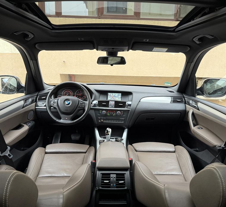 BMW X3 F25 X-Drive Euro5 M Paket 2.0d 184cp Navi Xen Aut Garanție Pano