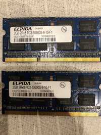 memorie RAM 2x2 GB DDR3