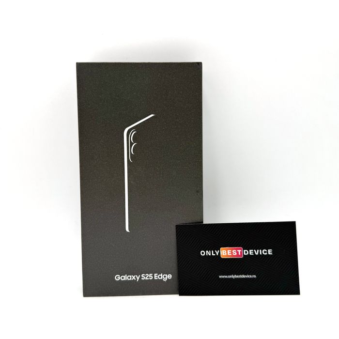 Samsung Galaxy S25 Edge Titanium JetBlack 12GB RAM 512GB