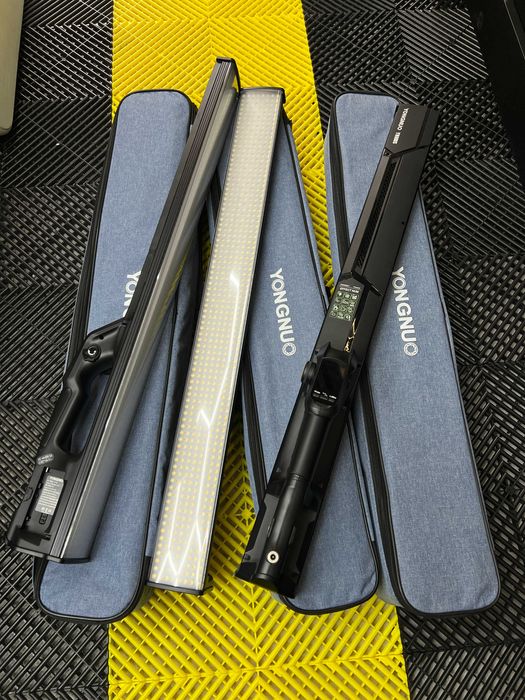 Set 3 Lampi Yongnuo YN660S cu trepied si alimentare