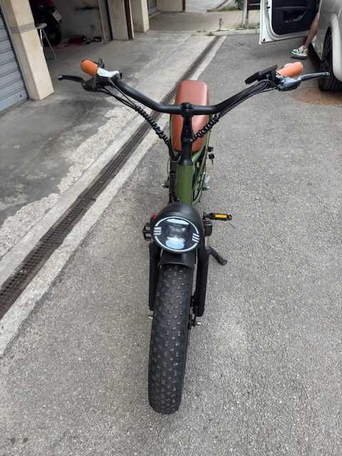 FATBIKE Bezior EBike XF001, Електрически Велосипед с дебели гуми