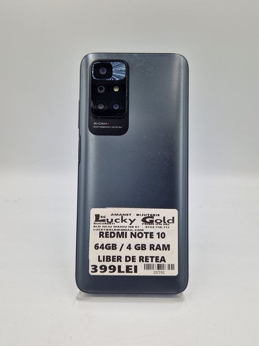 Redmi Note 10 64GB / 4GB RAM GARANȚIE #28392
