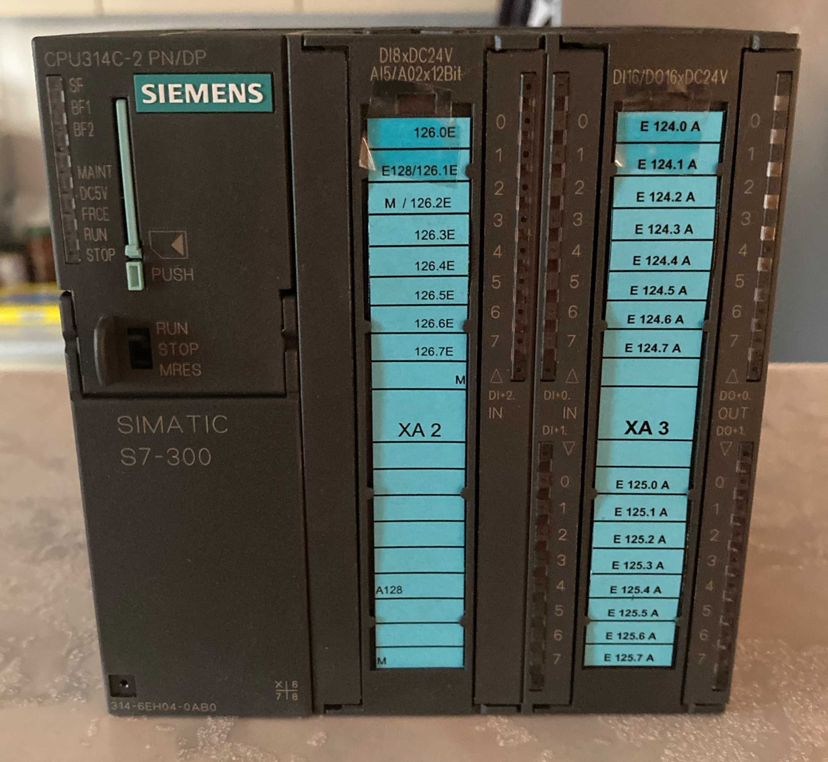 PLC Siemens SIMATIC S7-300 CPU 314C-2PN/DP