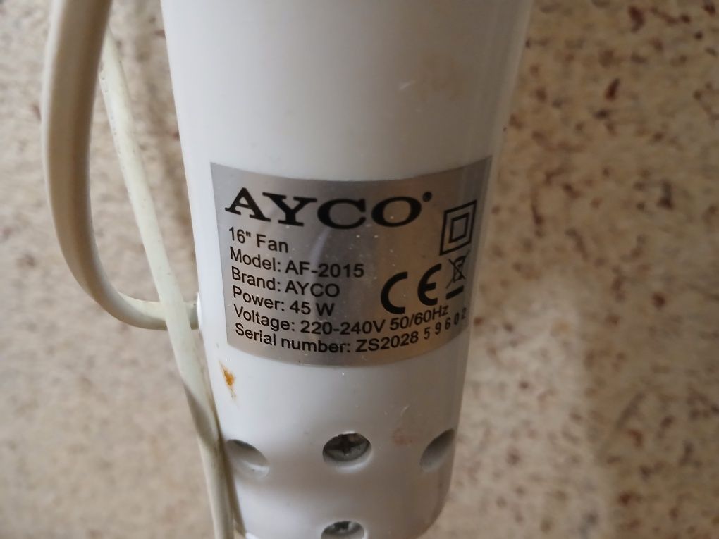 Вентилатор AYCO Model - AF - 2015