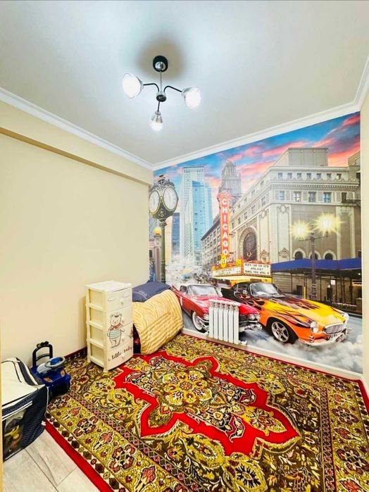 baurum 3хона с ремонтом Алмазар Кадастр бор 4й этаж 76м2; ‼️‼️‼️