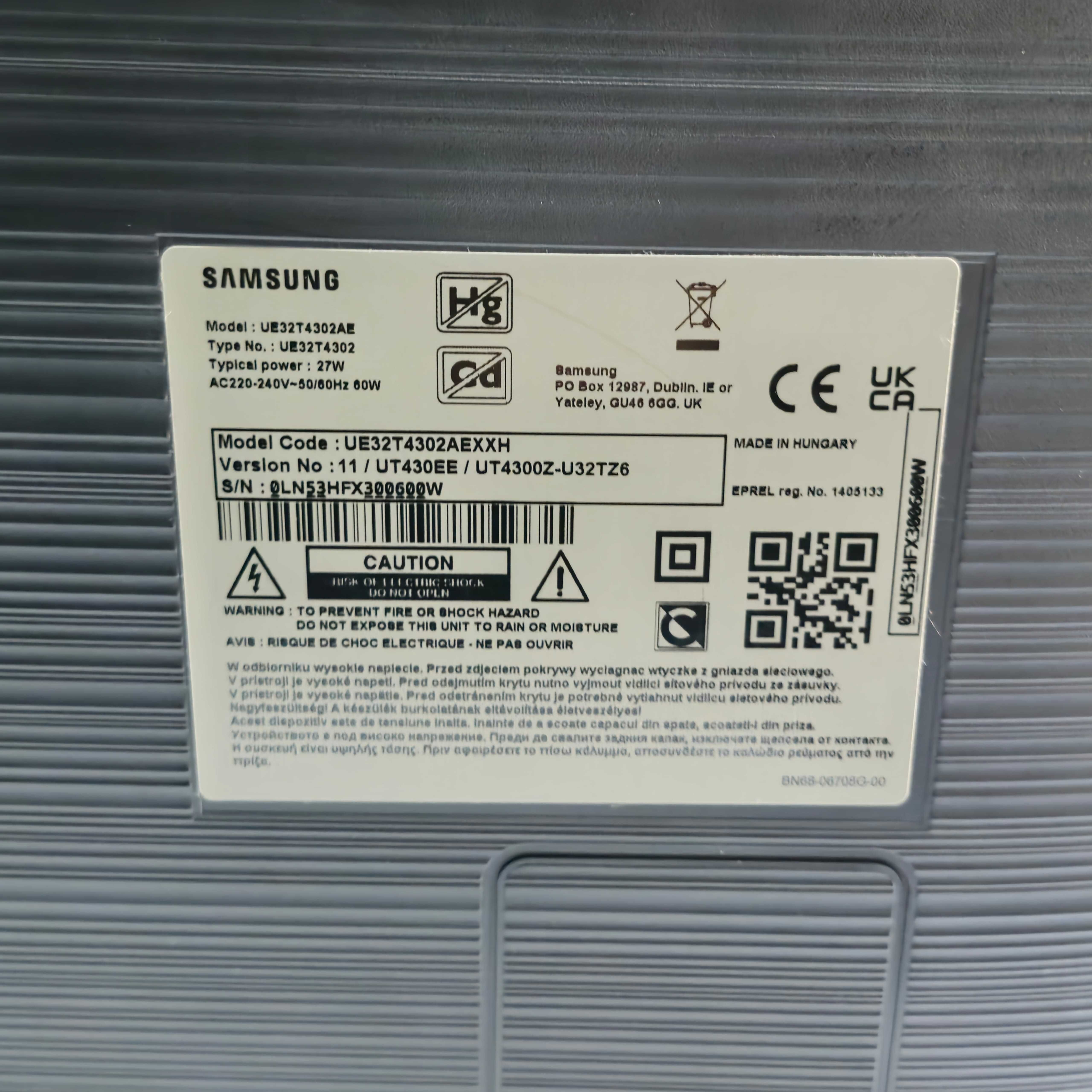 Liquid Money - Televizor SAMSUNG LED 32T4302, 80 cm, Smart, HD