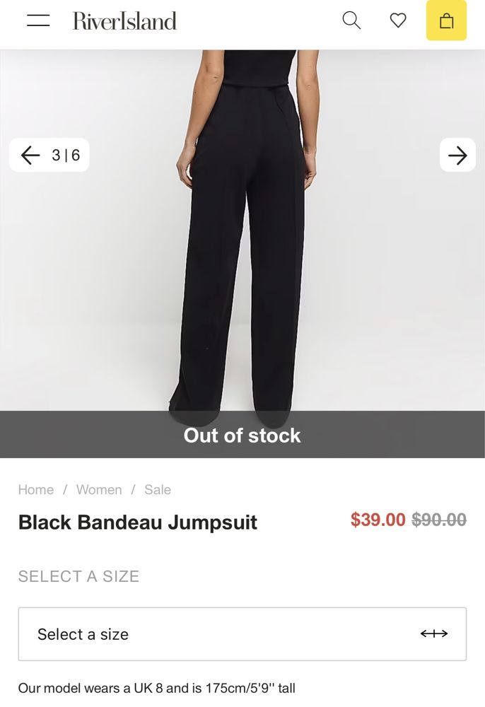 Дамски гащеризон River Island 34