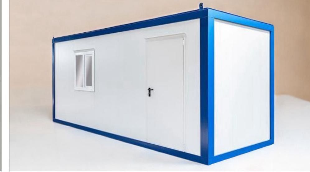 Vand containere modulare din panou sandwich 40 mm termoizolat