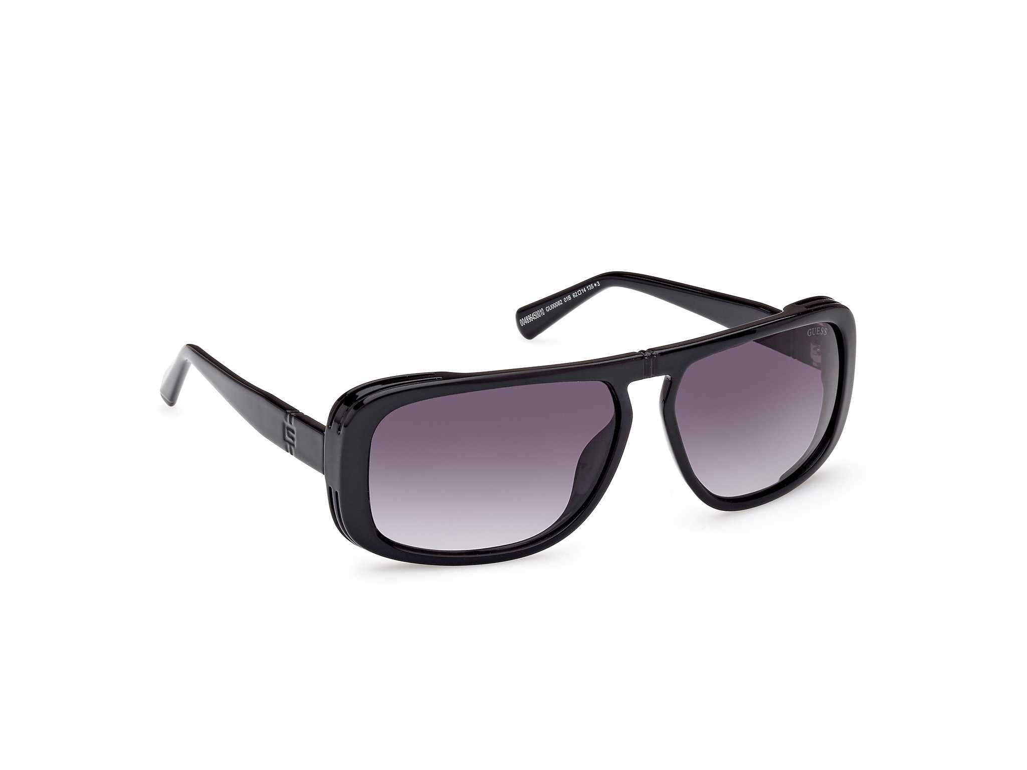 GUESS – Мъжки слънчеви очила "BLACK RECTANGLE" нови с кутия