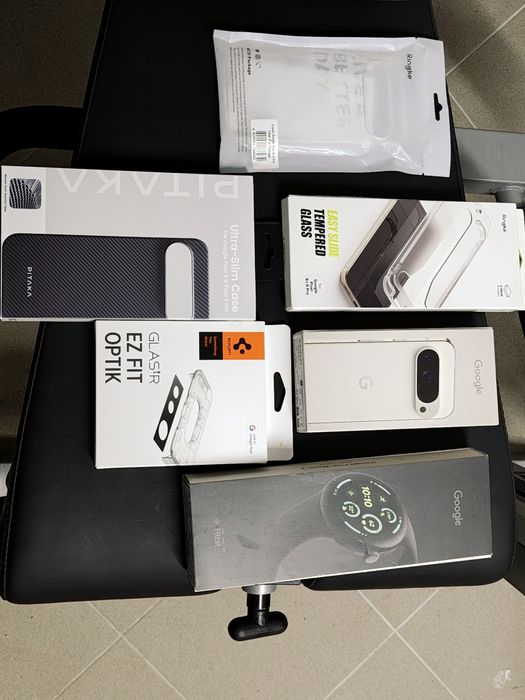 Google Pixel 9 Pro / Porcelan / 256GB / Pixel Watch 3 45mm/