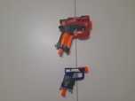 Pistoale nerf în stare aproape perfectă
