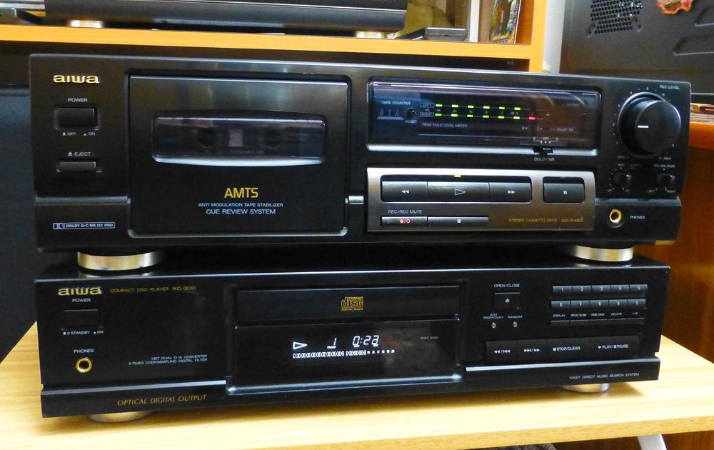 Deck si CD player Aiwa