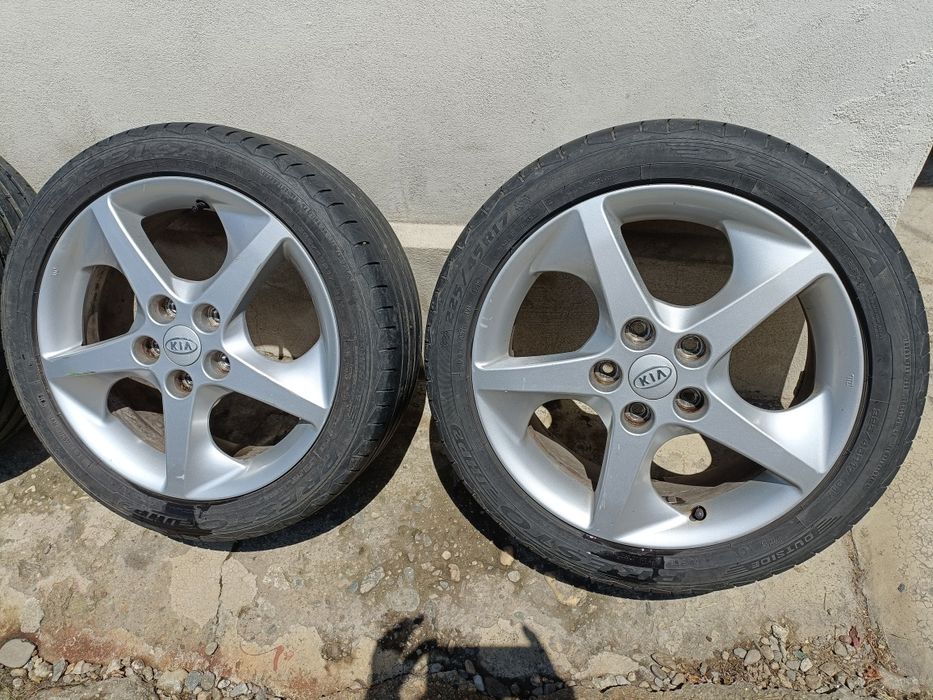 Vând Jante Aluminiu + cauciucuri
