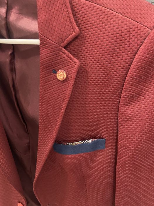 Sacou visiniu barbati