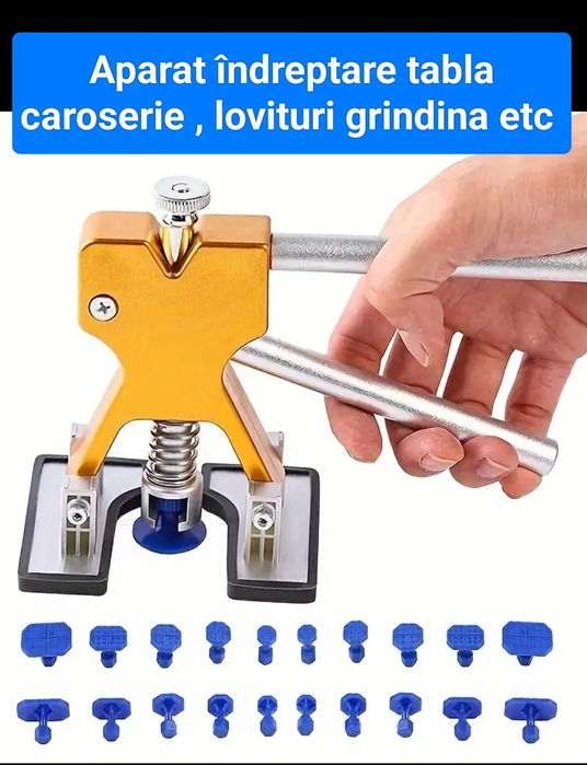 Aparat îndreptat tabla caroserie bara ușă capota hayon etc