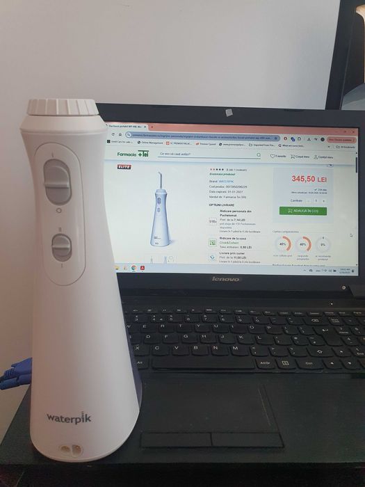Dus bucal portabil WP 490, Waterpik