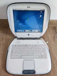 Laptop de colectie Apple iBook Clamshell Graphite, G3 466 MHz, 320 MB