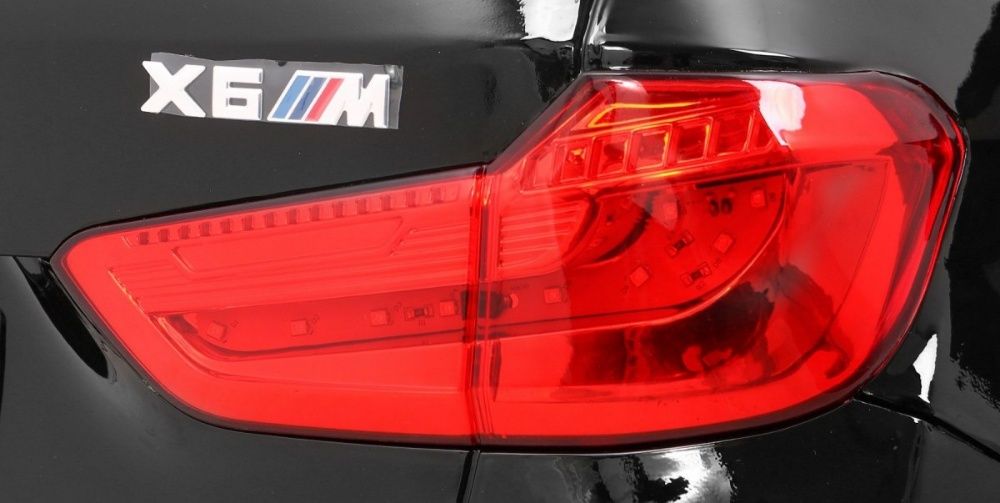 BMW X6M (2199) Negru metalizat, masinuta electrica pentru copii