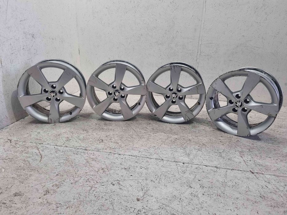 Set jante aliaj Skoda Rapid (NH3) [Fabr 2012-2019] 5X100 / R16 / ET48