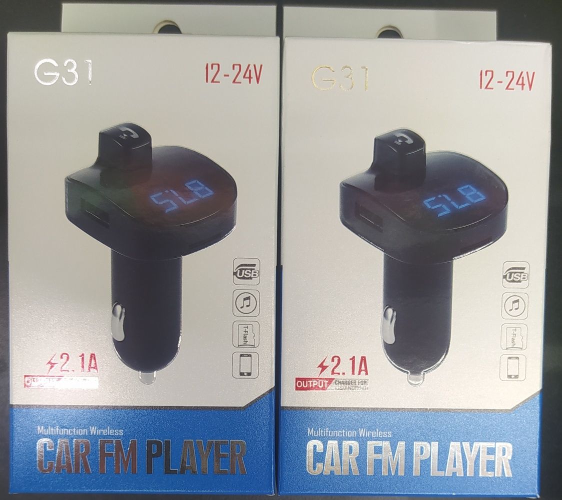 Блютуз трансмиттер Bluetooth Car Fm player