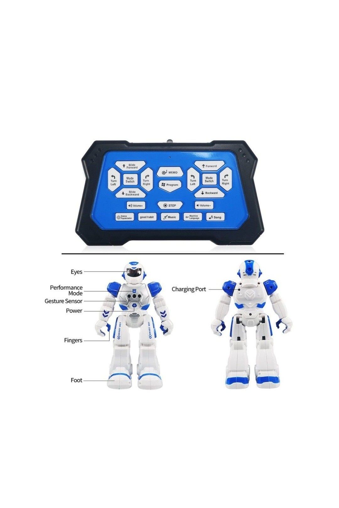 Robot Inteligent AKU SMART interactiv cu Telecomanda