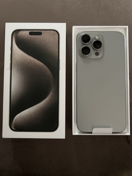 Iphone 15 Pro Max 512GB  Natural Titanium  e Sim