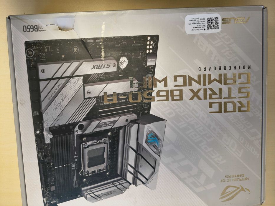 Дъно ASUS ROG Strix B650-A Gaming WiFi - socke AM5