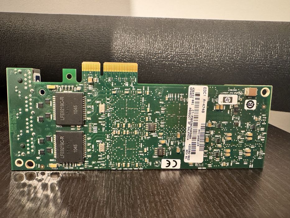 Placă rețea HP Quad-Port 1Gb PCIe