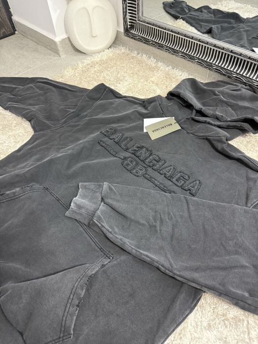 Hanorac hoodie Balenciaga bumbac 100% colectie noua Premium