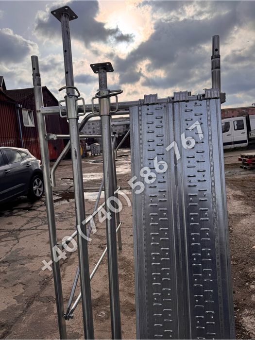 Schela metalica completa, schele zincate, podina, accesorii