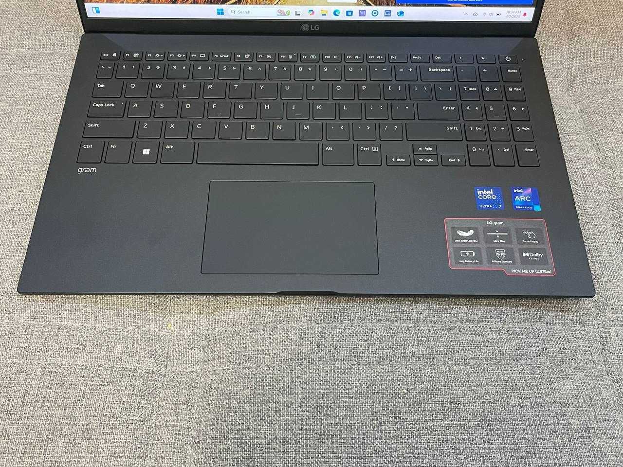 Сенсорный - LG Gramm / Ultra 7 155H (22 ЯДЕР) 16Gb DDR5 6400MT/s / 1TB