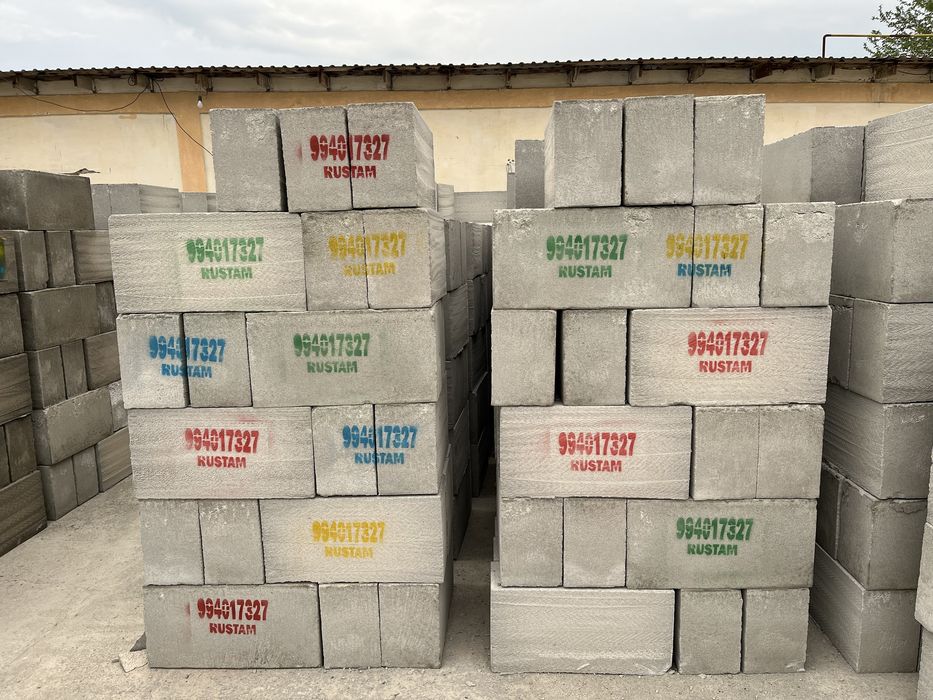 ГАЗОБЛОК барча размерлар