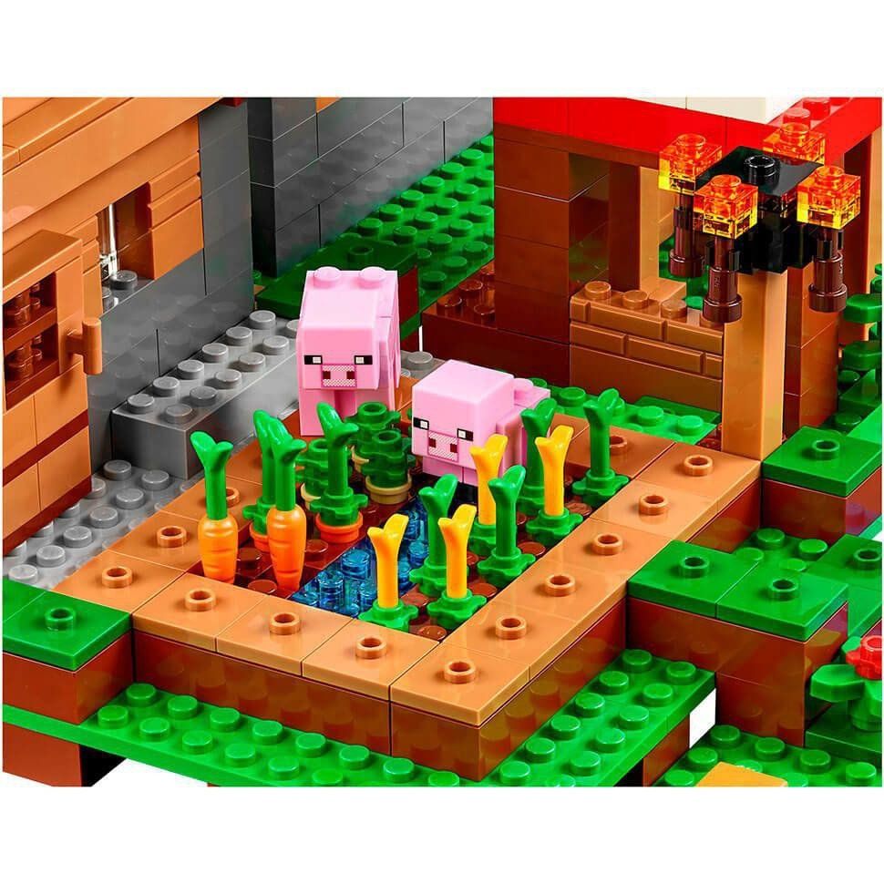Конструктор Большой набор Майнкрафт Деревня игрушки Minecraft 1626 дет