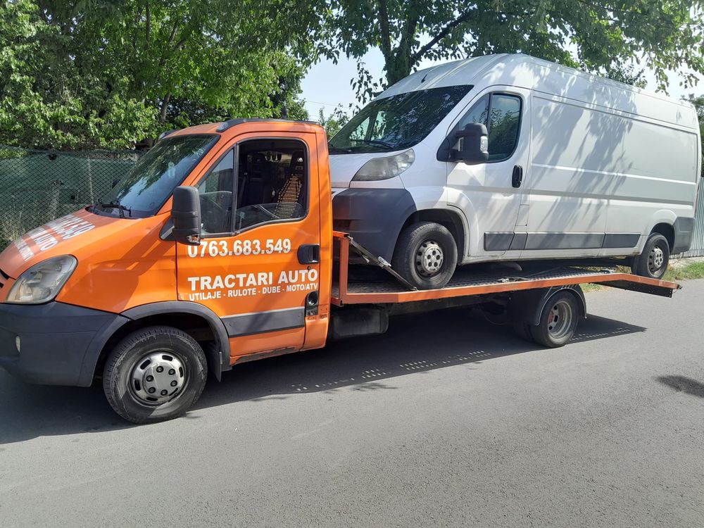 Tractari auto moto dube Transport rulote Platforma